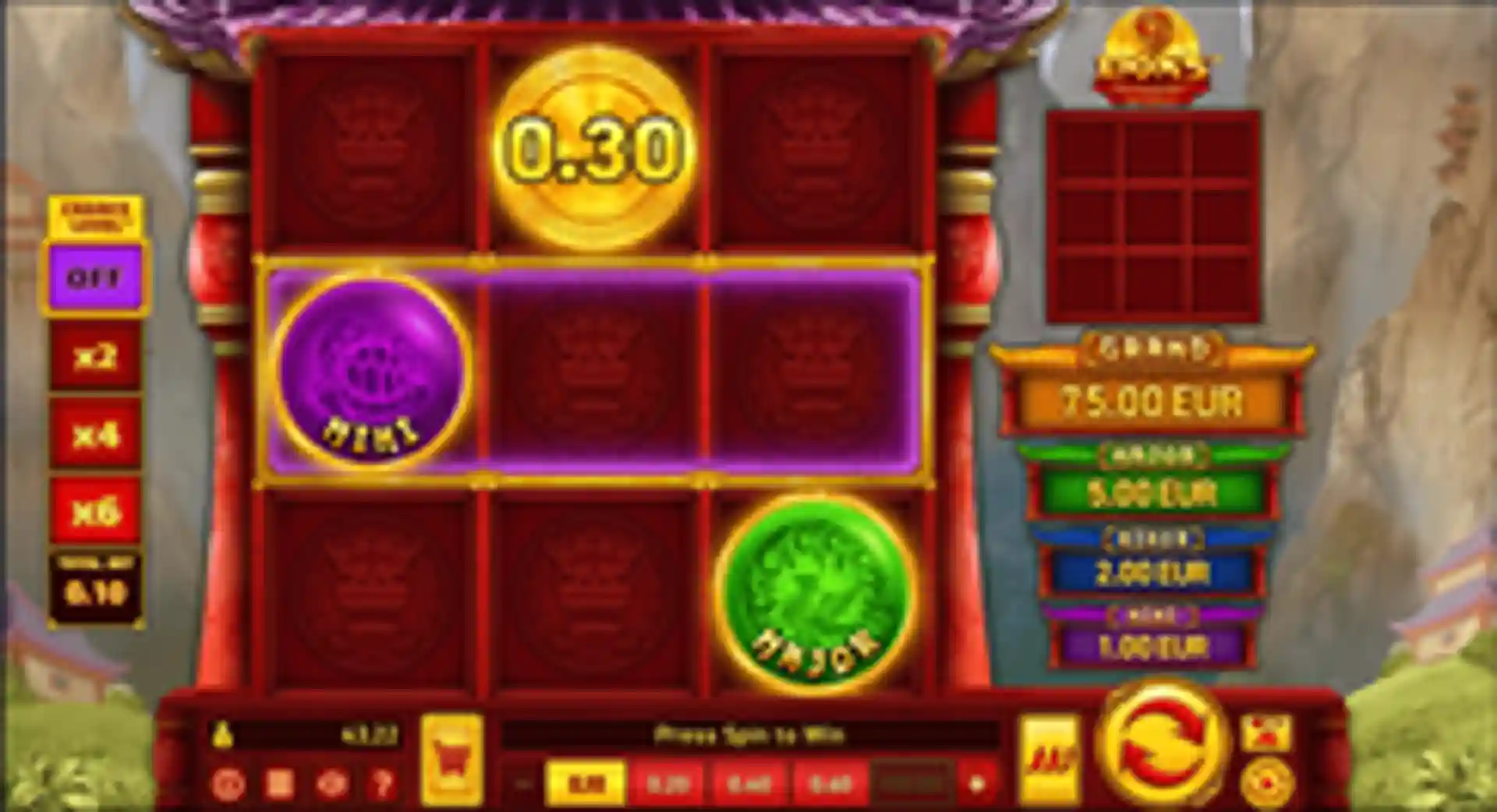 9 Lions Hold the Jackpot gameplay