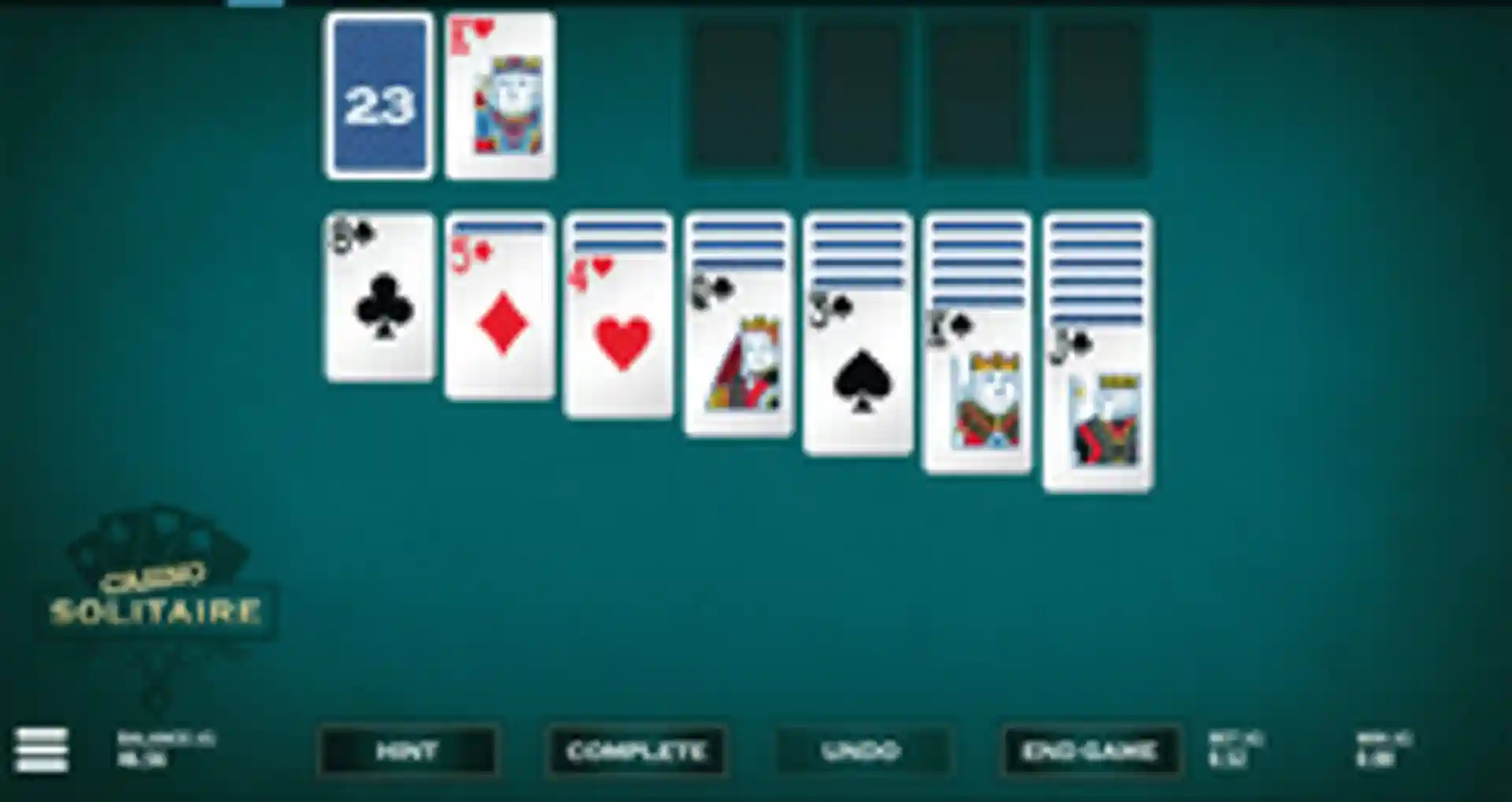 Casino Solitaire gameplay