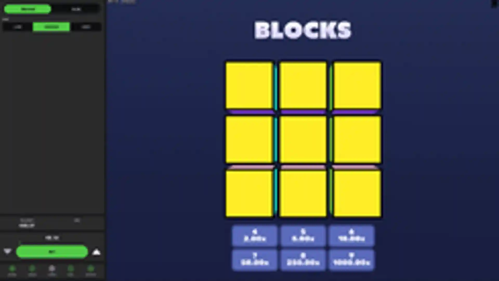 Blocks gameplay