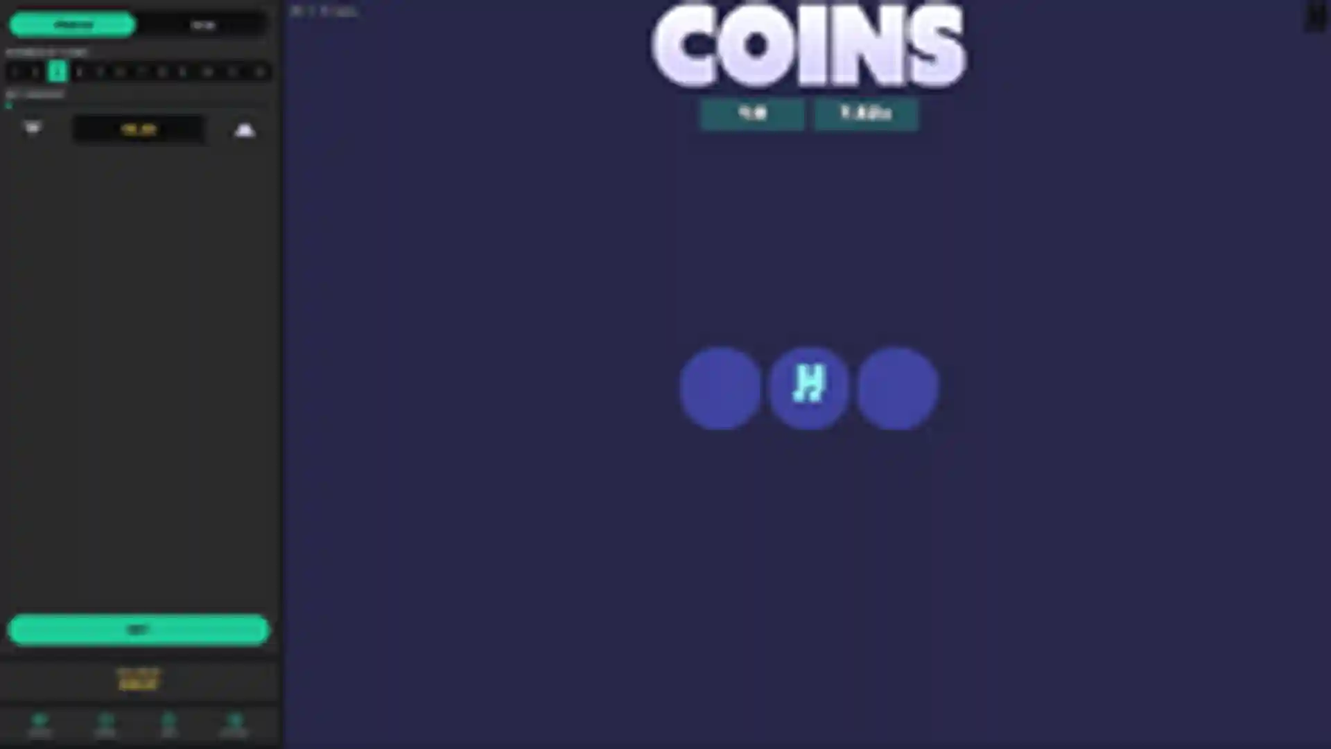 Coins gameplay