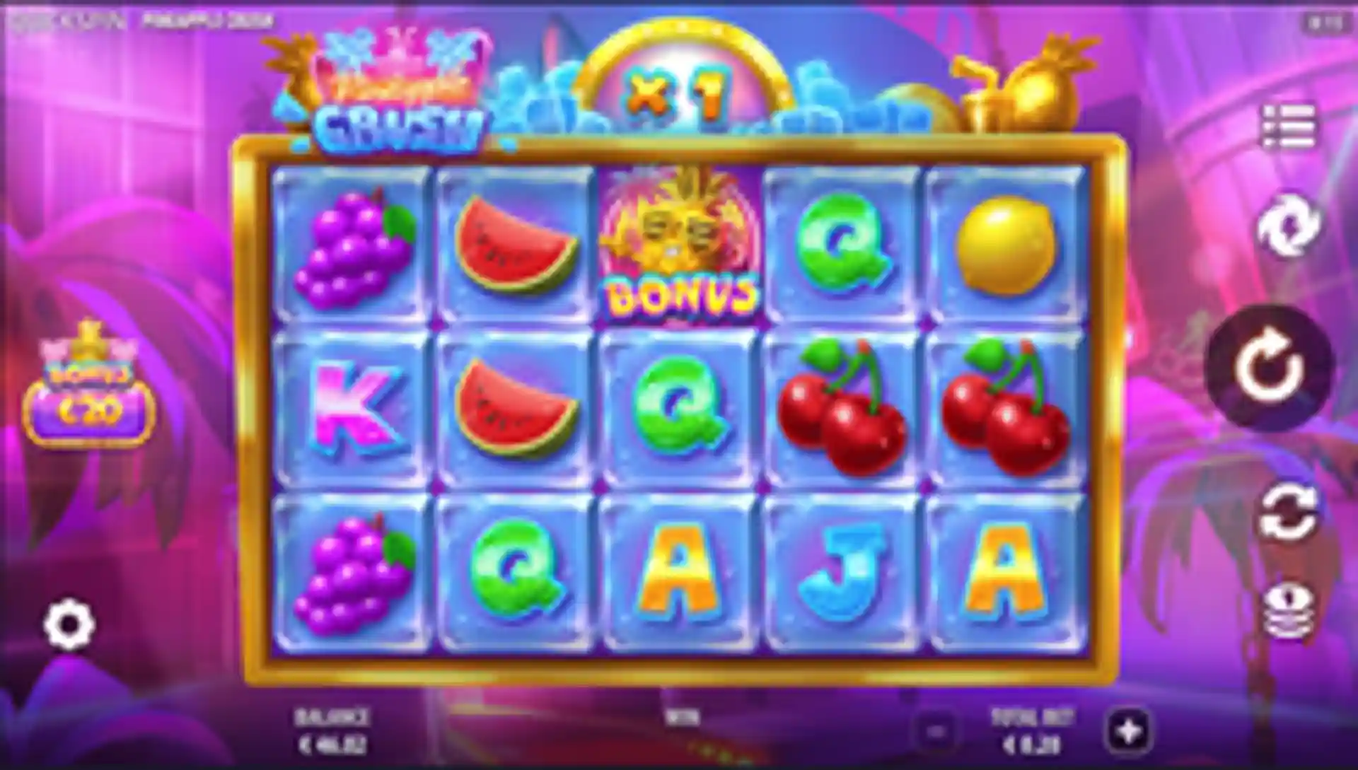 Pineapple Crush gameplay