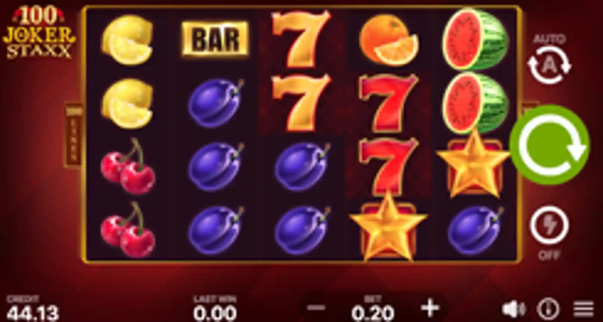 100 Joker Staxx GP