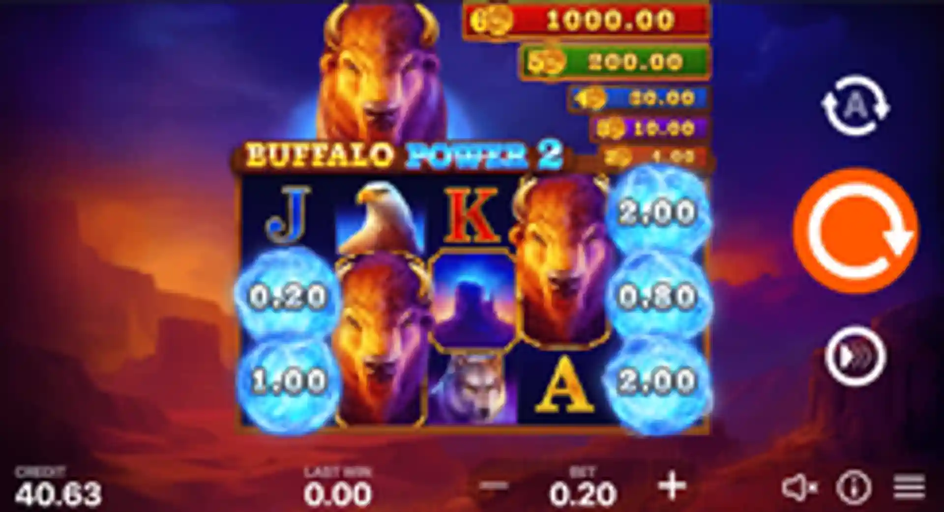 Buffalo Power 2: Hold and Win gameplay