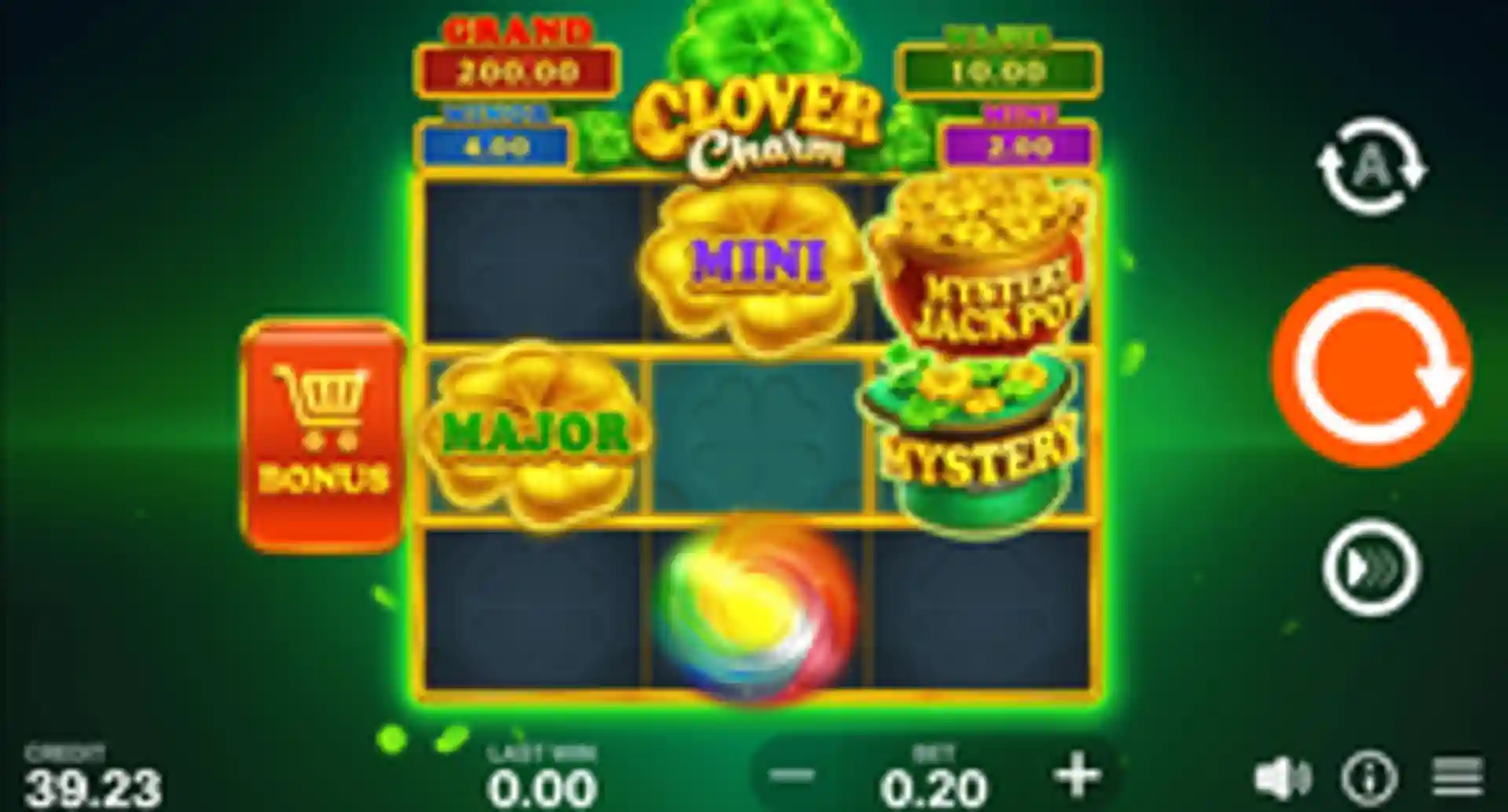 Clover Charm: Hit the Bonus™ gameplay