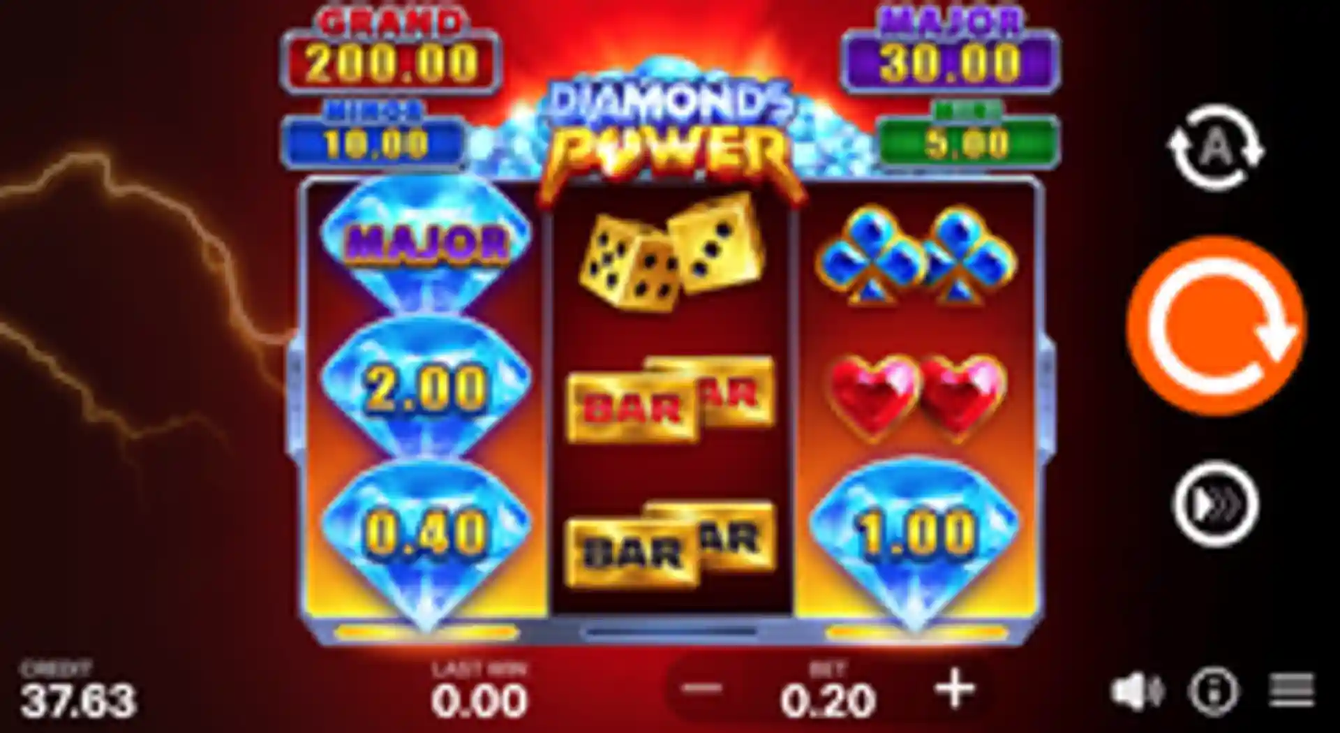 Diamonds Power: Hold and Win GP