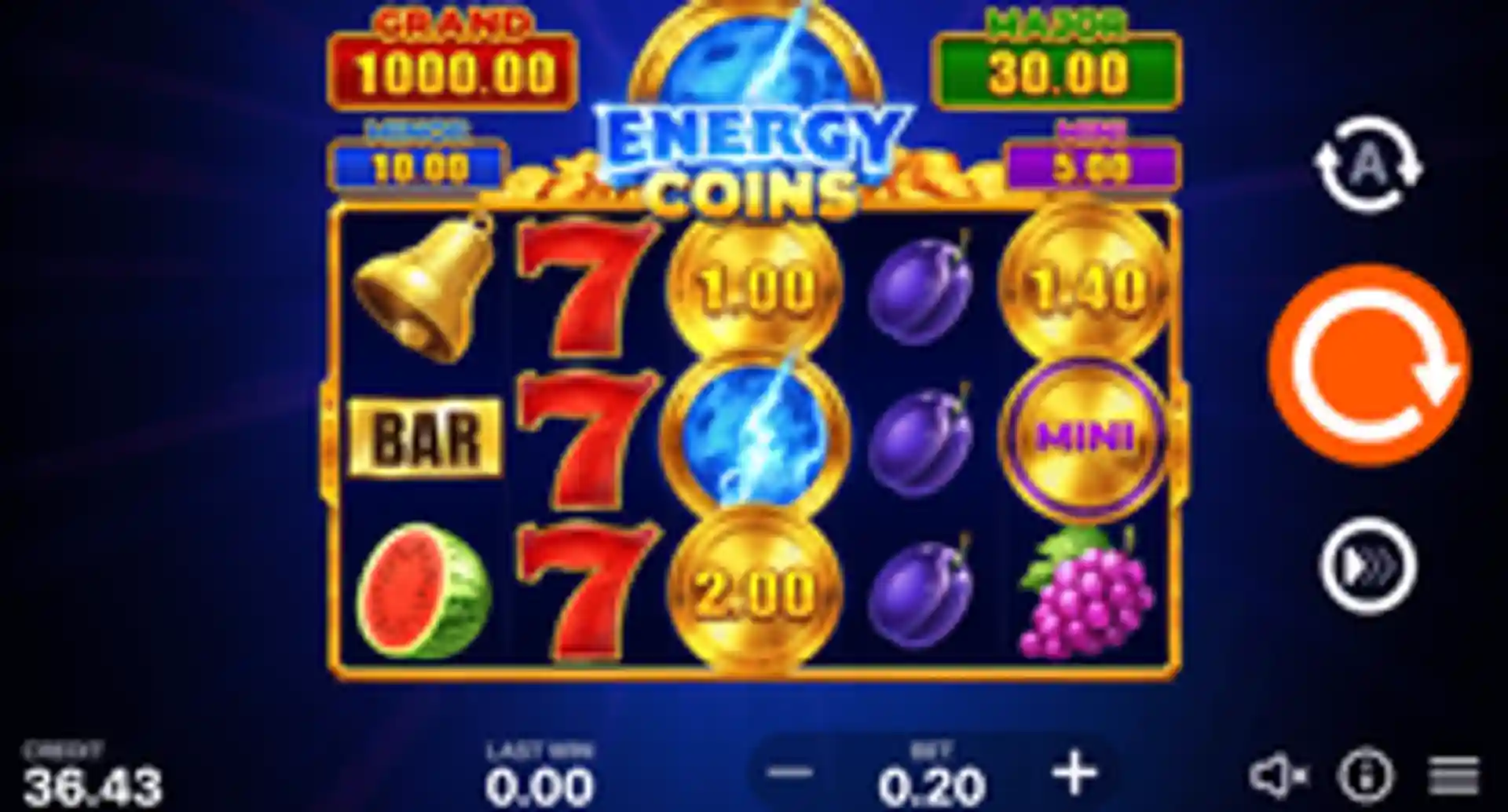 Energy Coins: Hold and Win GP