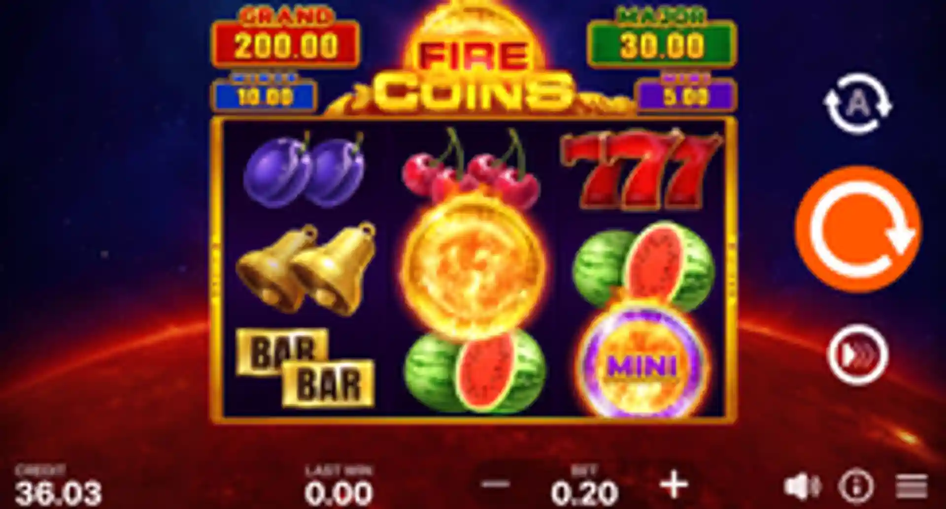 Fire Coins: Hold and Win GP