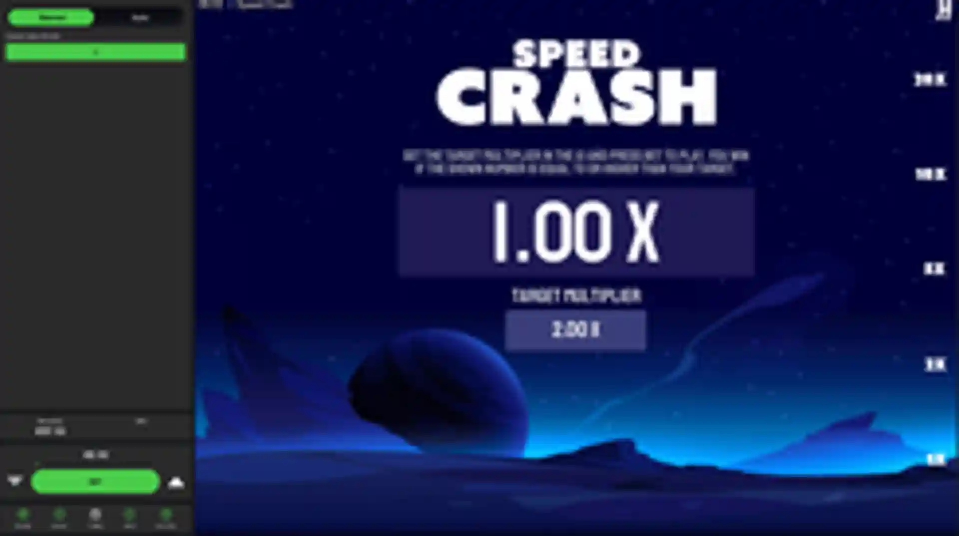 Speed Crash gameplay