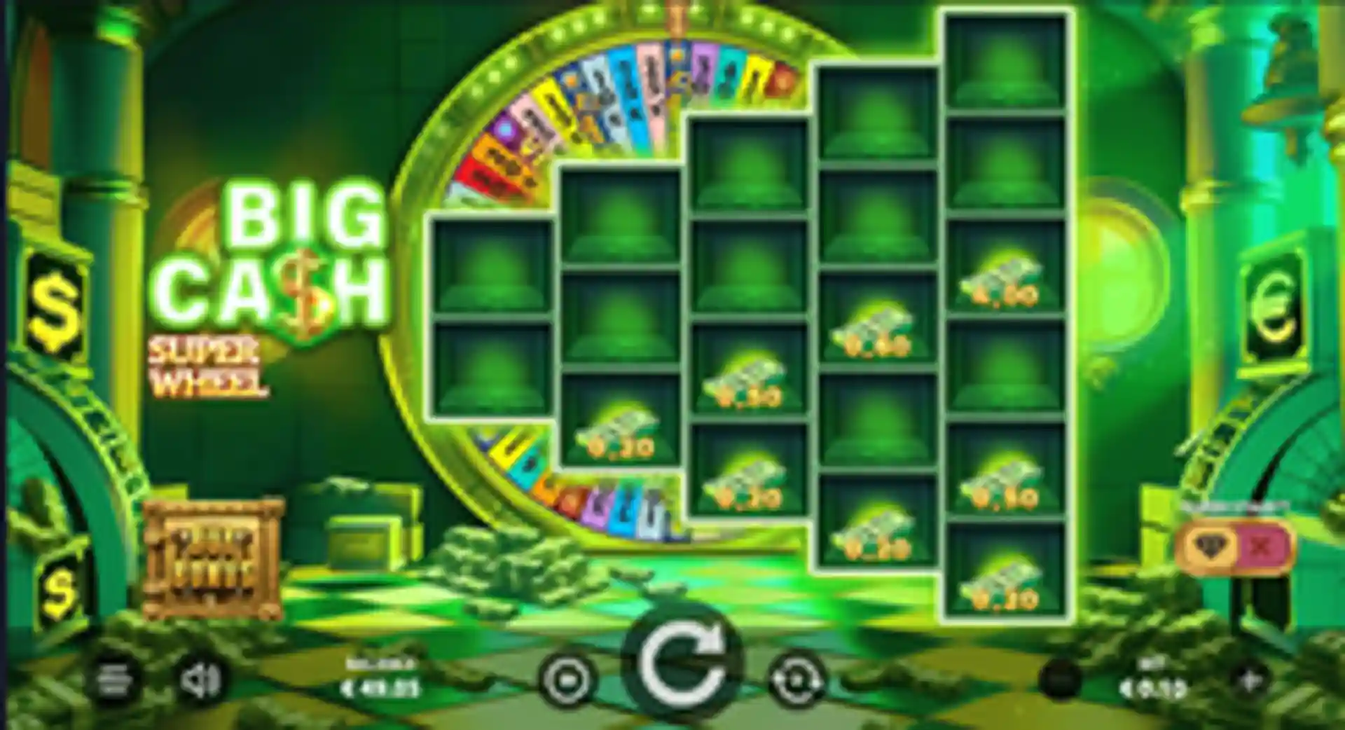 Big Cash Super Wheel  gameplay