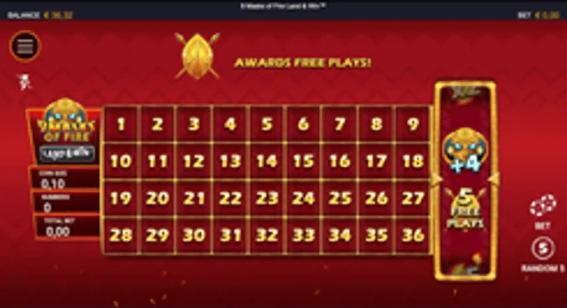 9 Masks of Fire™ Land & Win GP