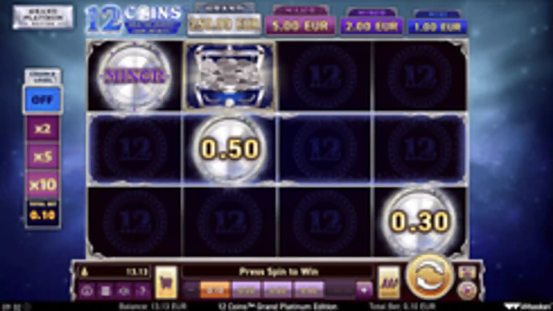 12 Coins Grand Platinum Edition GP