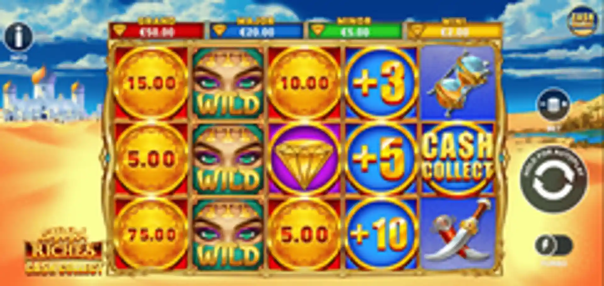 Cash Collect: Sahara Riches GP