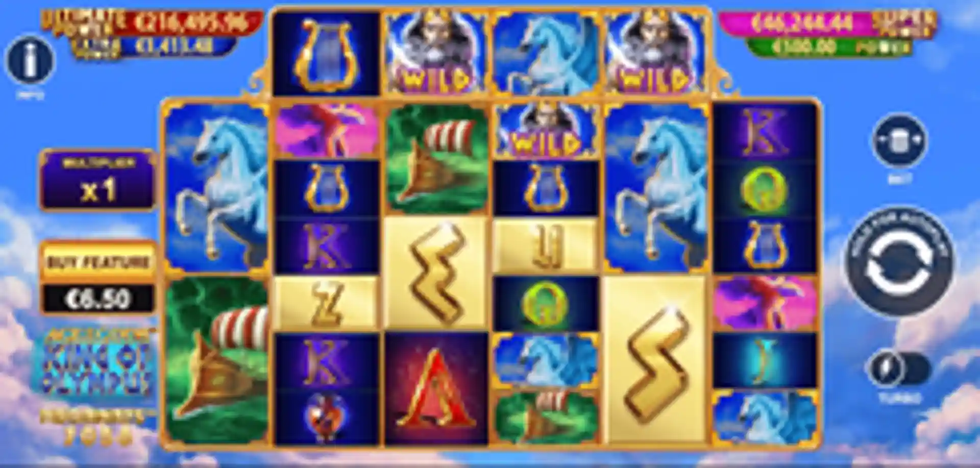 Age of the Gods : King of Olympus Megaways GP
