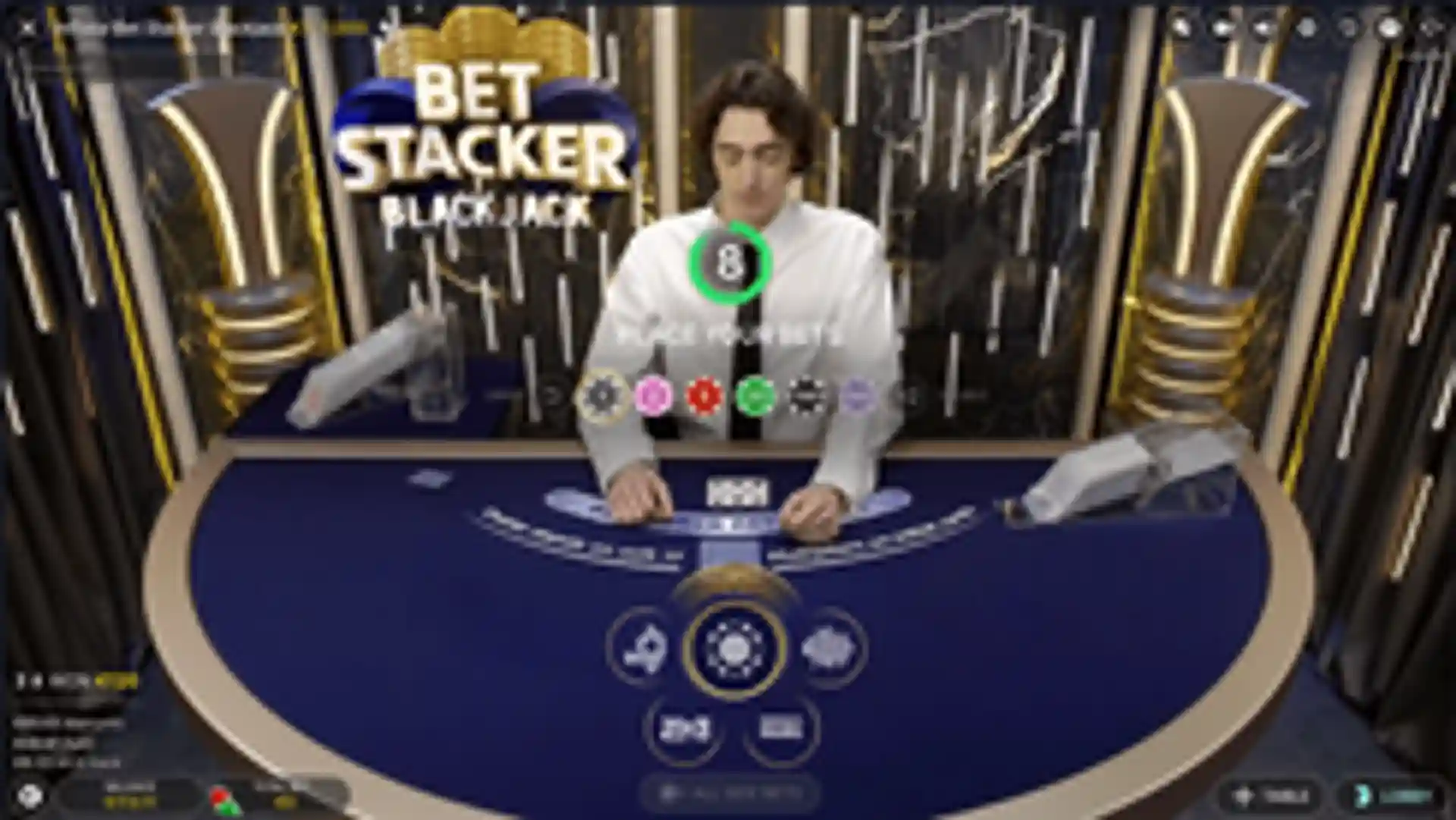 Infinite Bet Stacker Blackjack GP