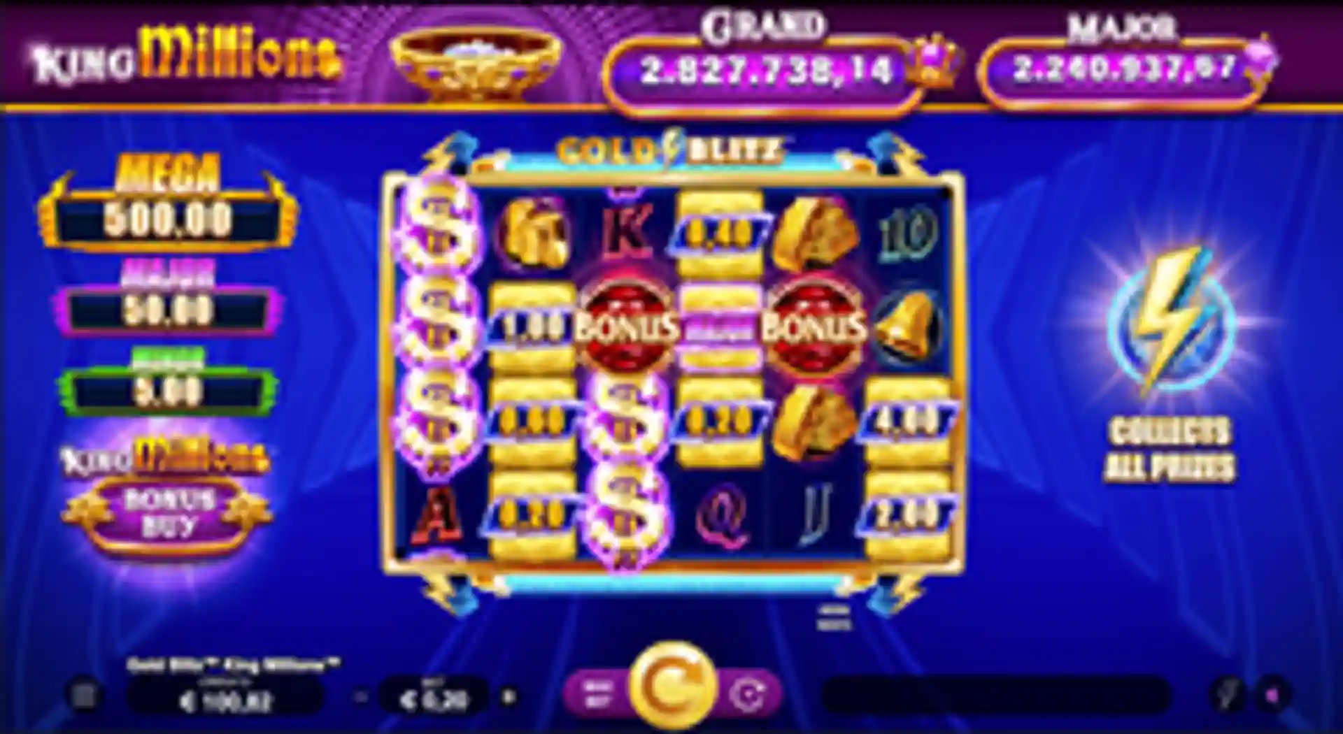Gold Blitz™ King Millions GP