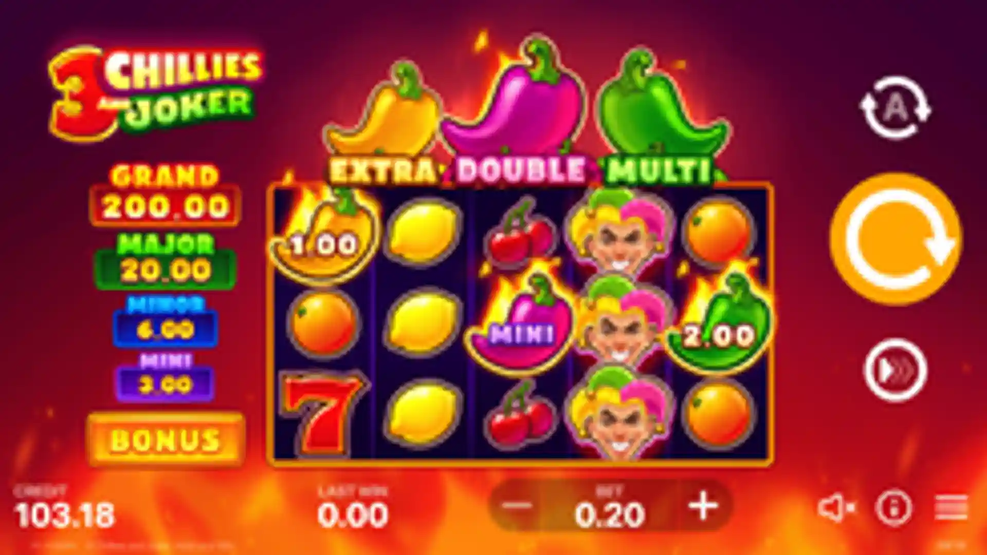 3 Chillies & Joker: Hold and Win GP