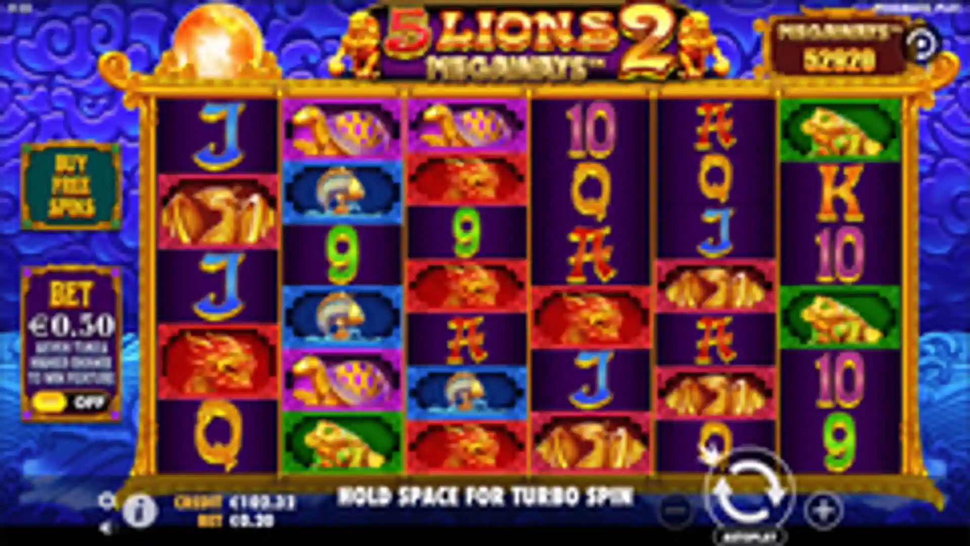 5 Lions Megaways™ 2 GP