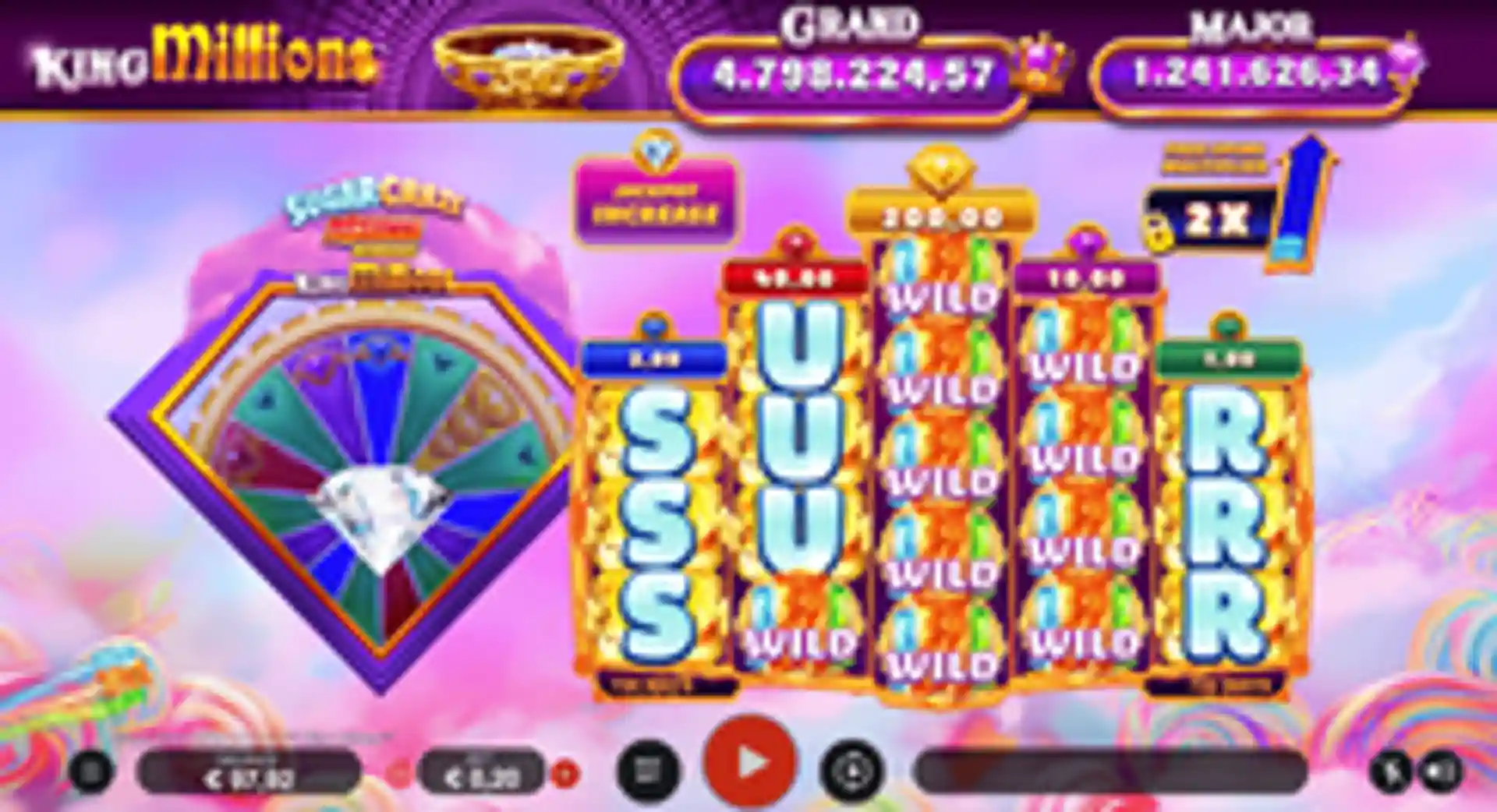 Sugar Craze Rising Rewards King Millions GP
