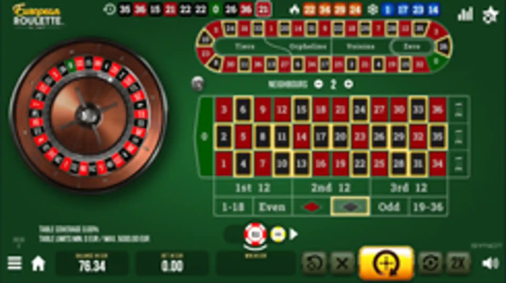 European Roulette GP