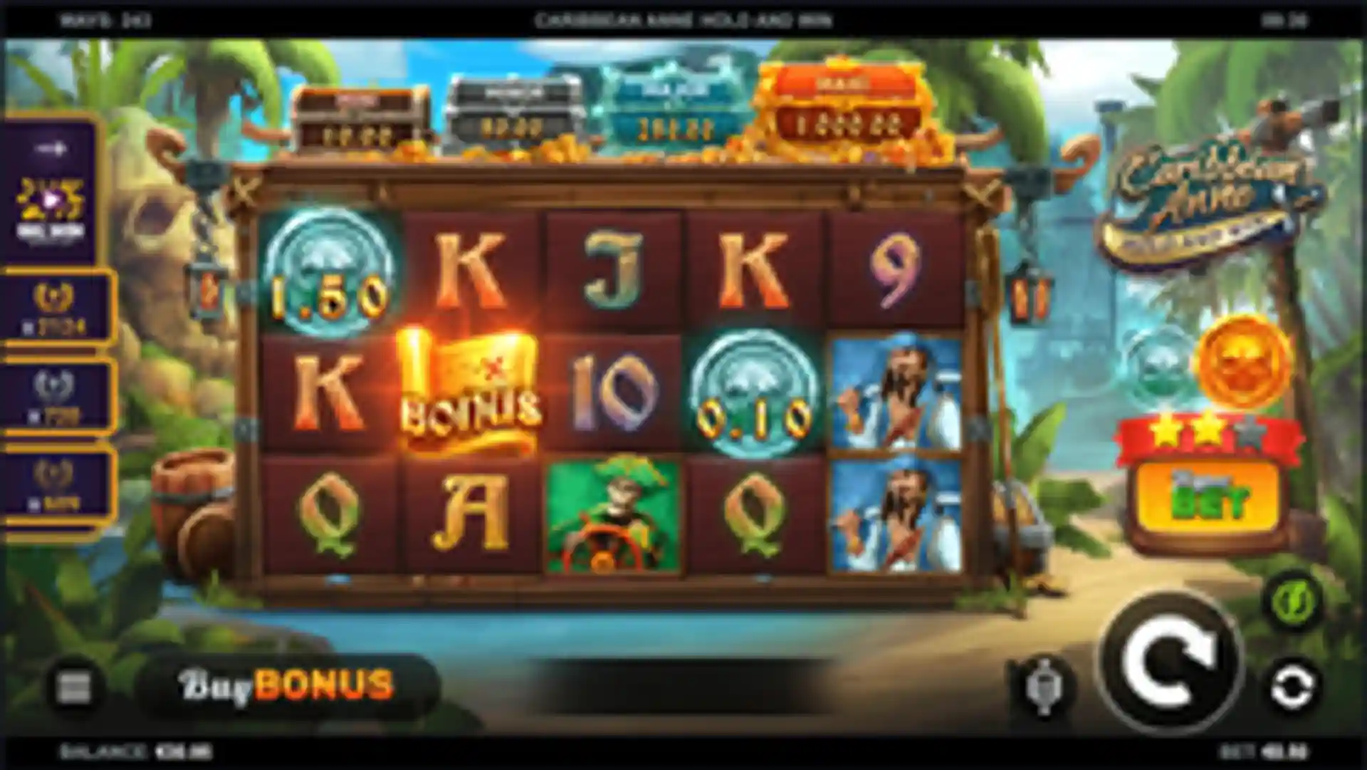 Caribbean Anne Hold and Win