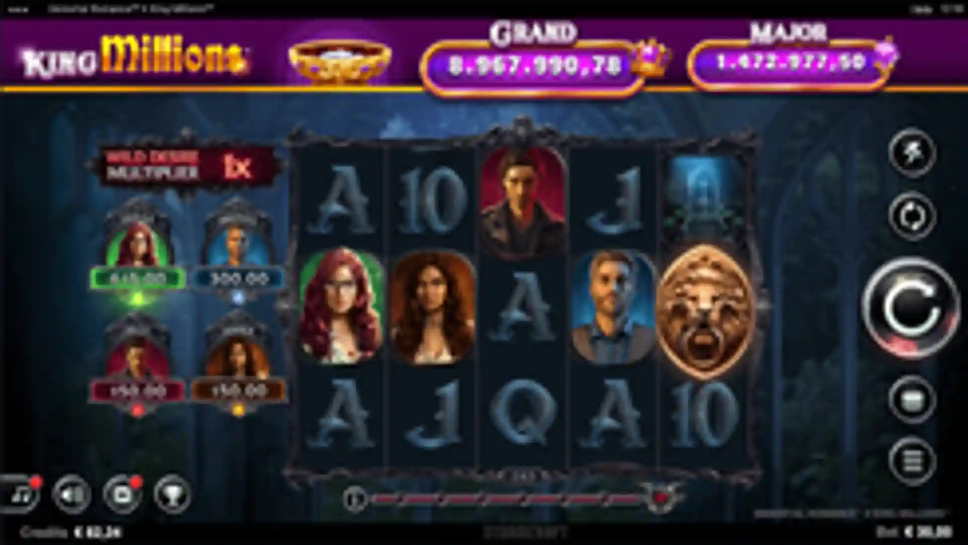 Immortal Romance II King Millions bg
