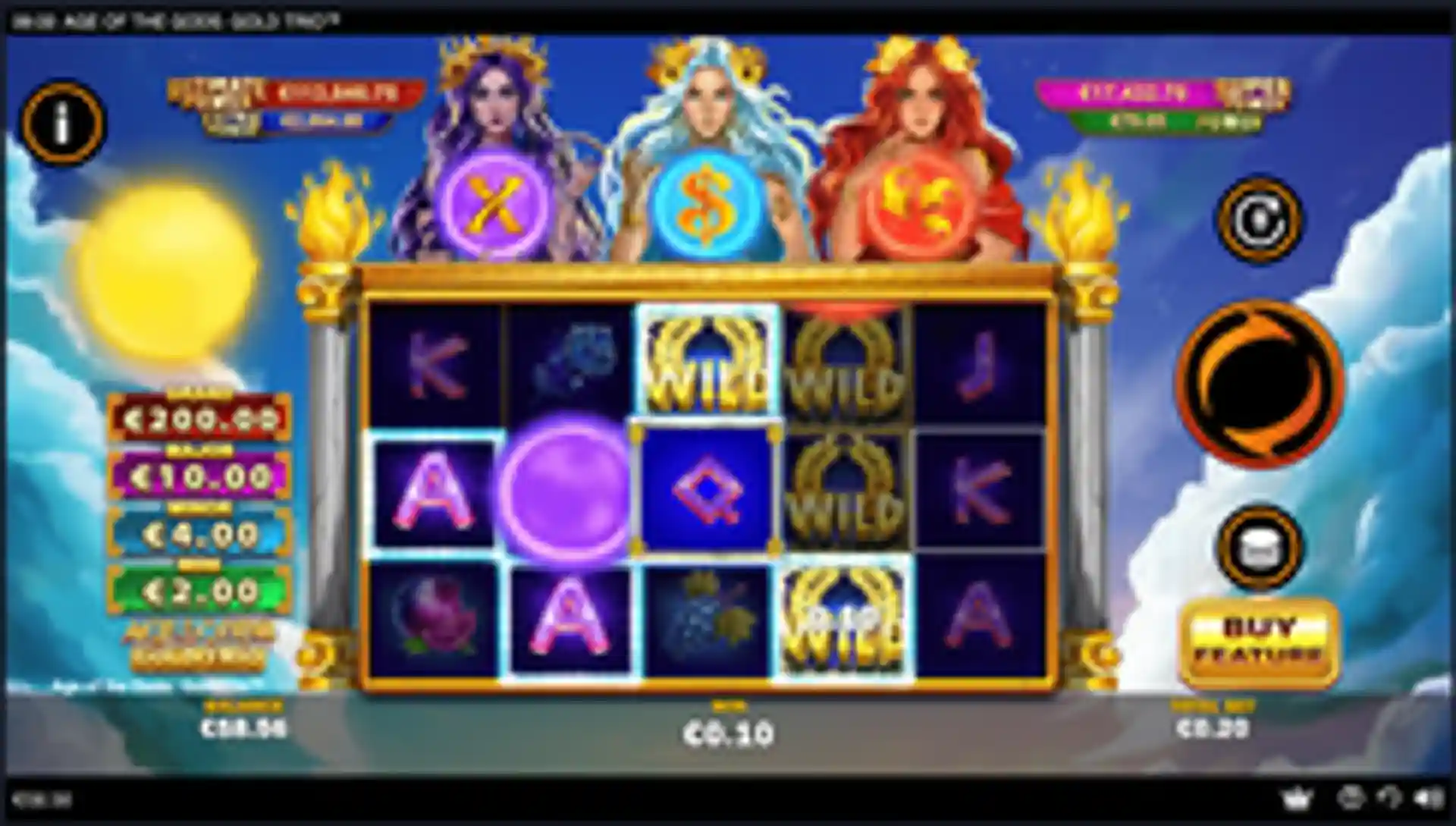 Age of the Gods: Gold Trio A1 gameplay 