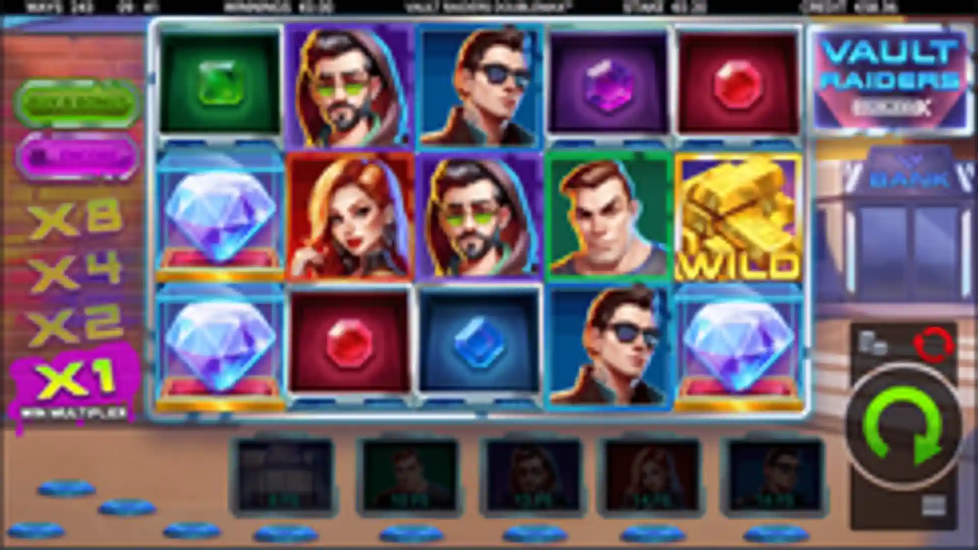 Vault Raiders DoubleMax gameplay