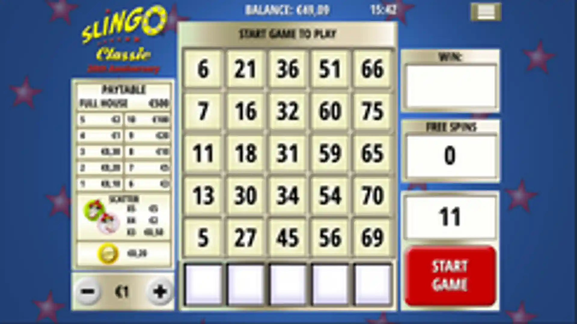 Slingo Classic