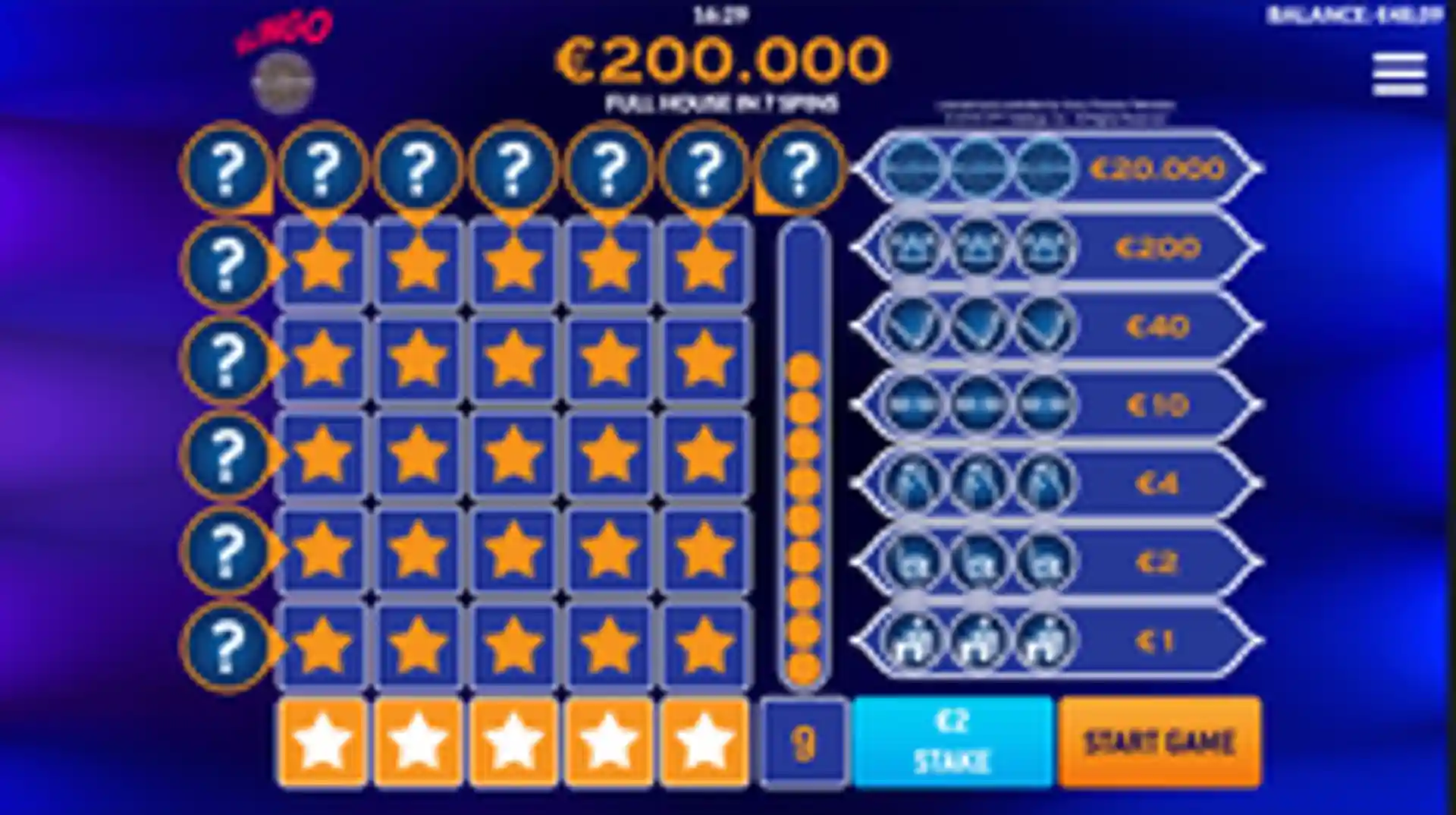 Slingo Who Wants to be a Millionaire