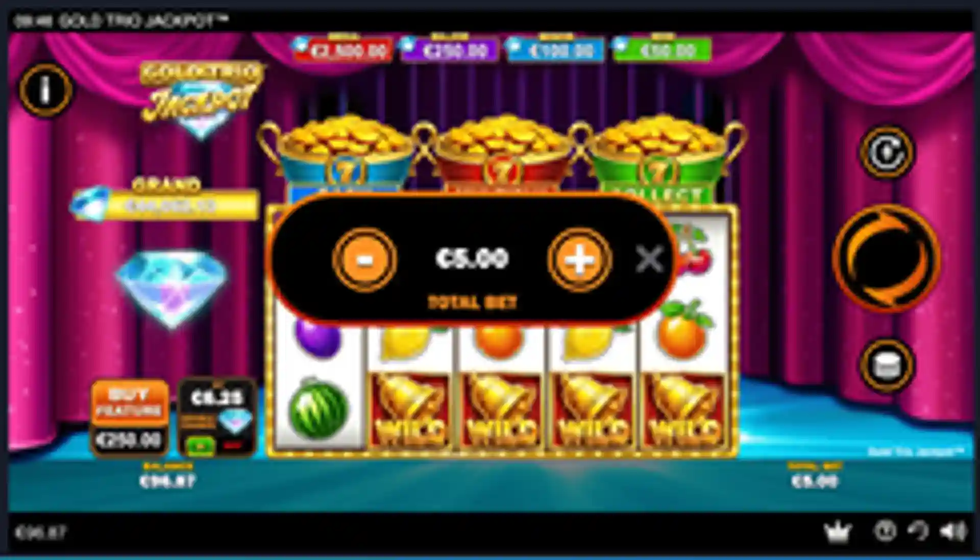 Gold Trio Jackpot A1 gp