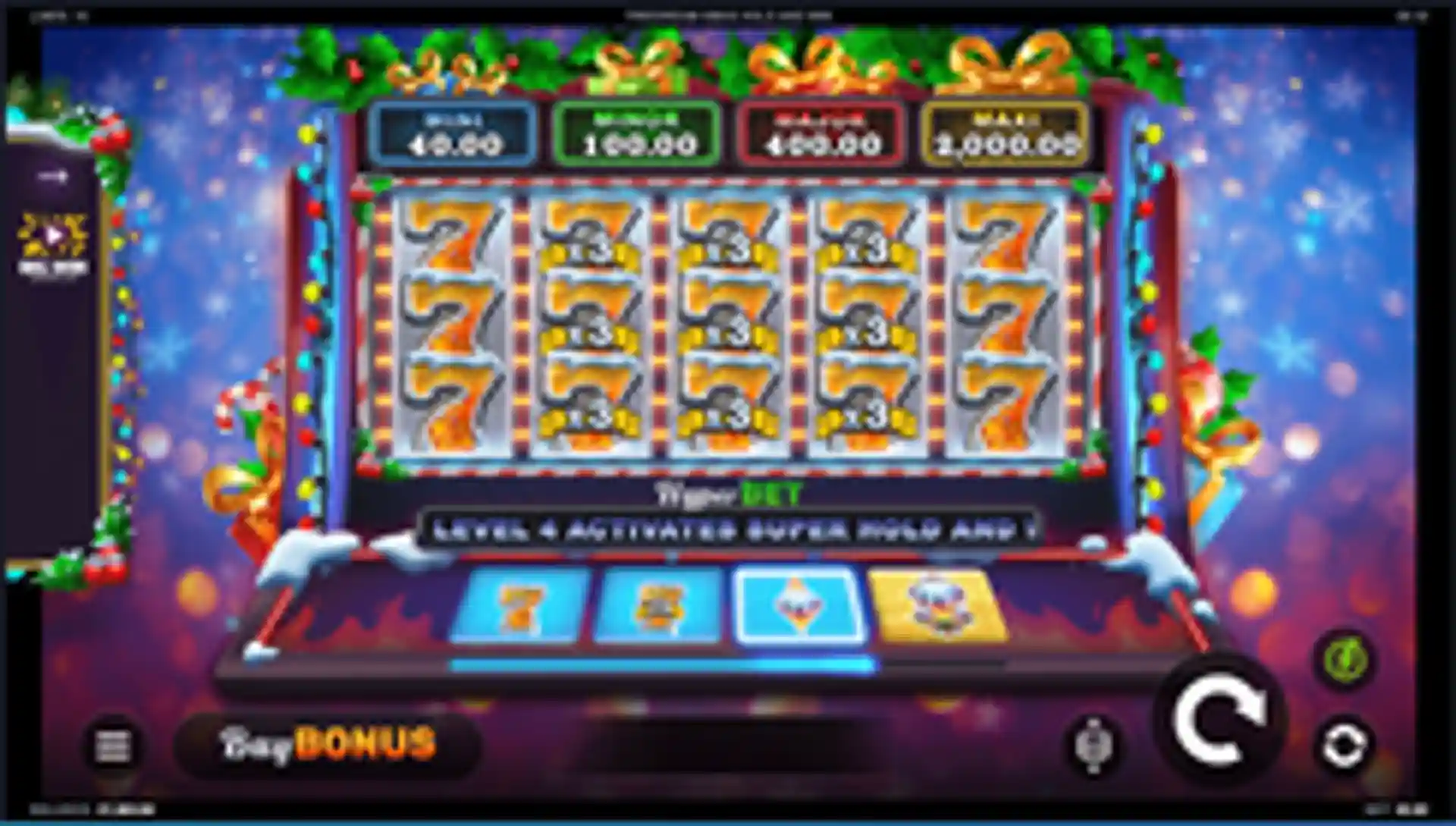 Firedream Xmas Hold and Win gp