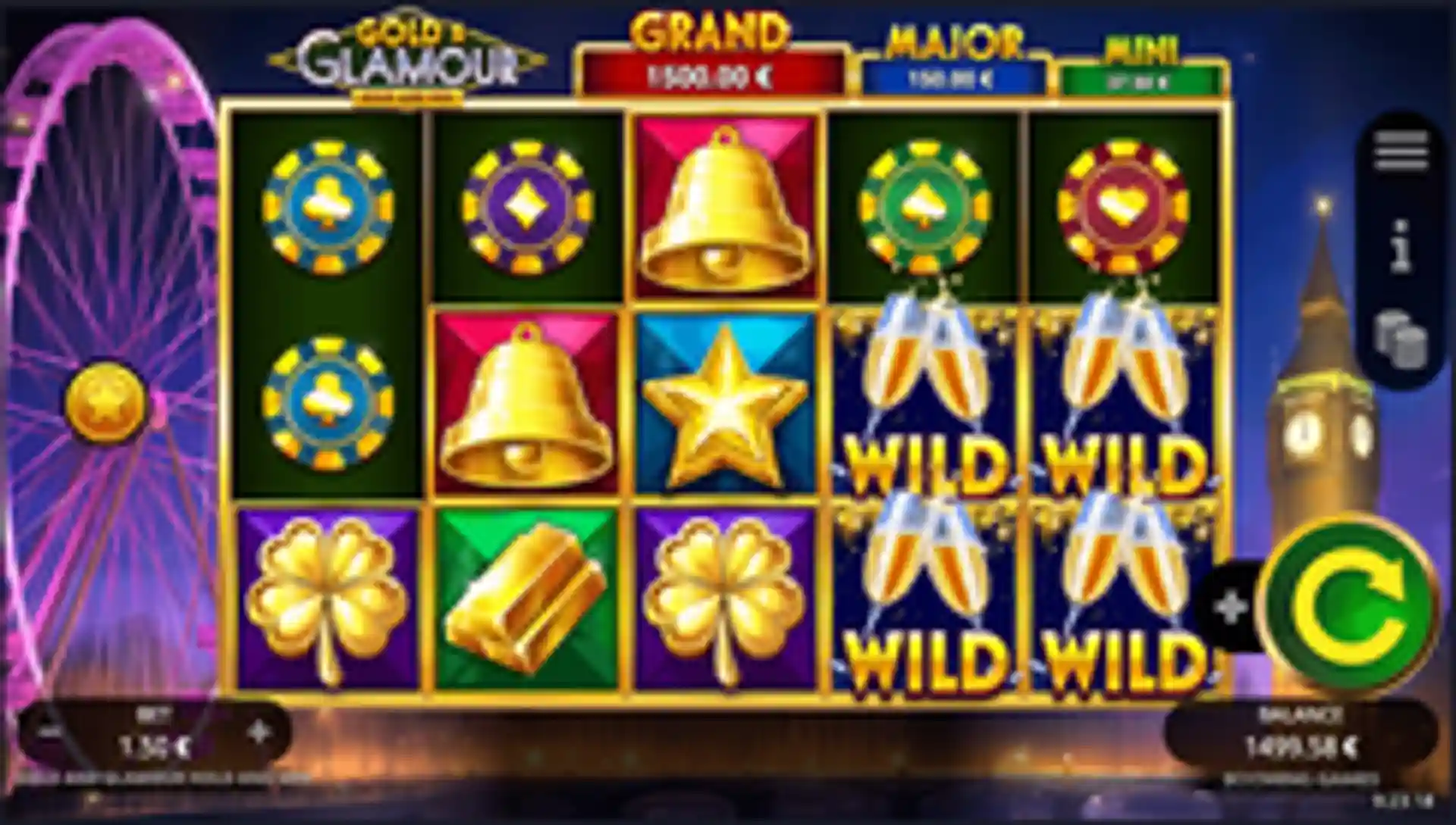 Gold & Glamour Hold and Win gp