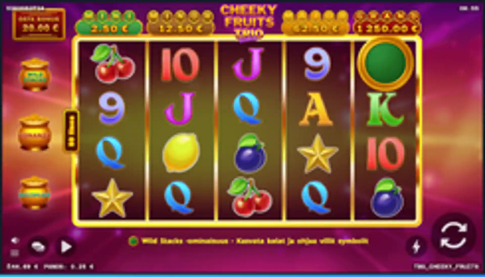 Cheeky Fruits Trio Bonus gp
