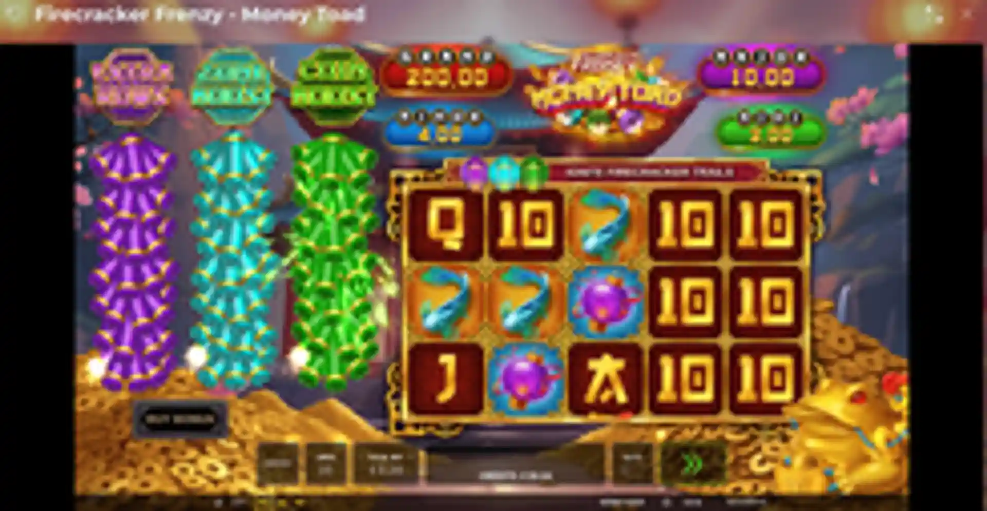 Firecracker Frenzy - Money Toad