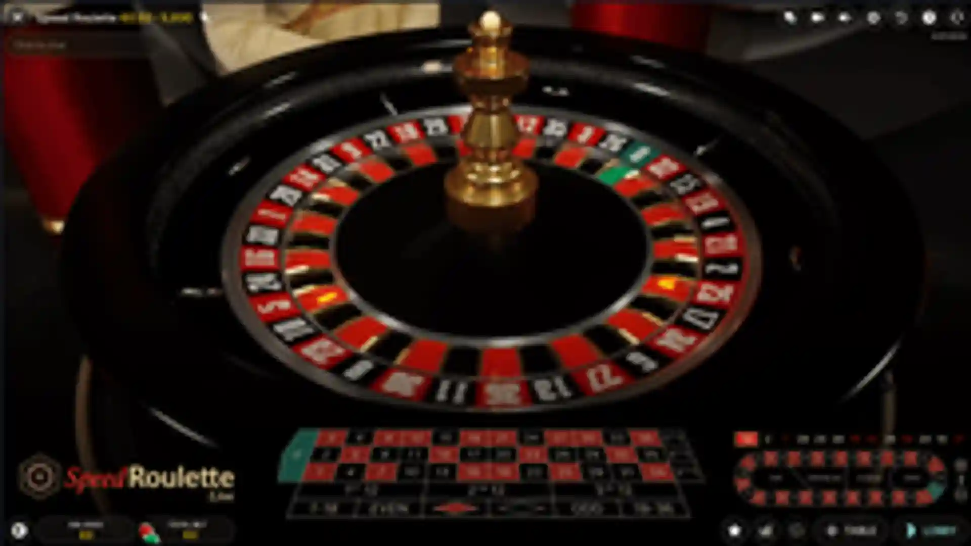 Speed Roulette gameplay