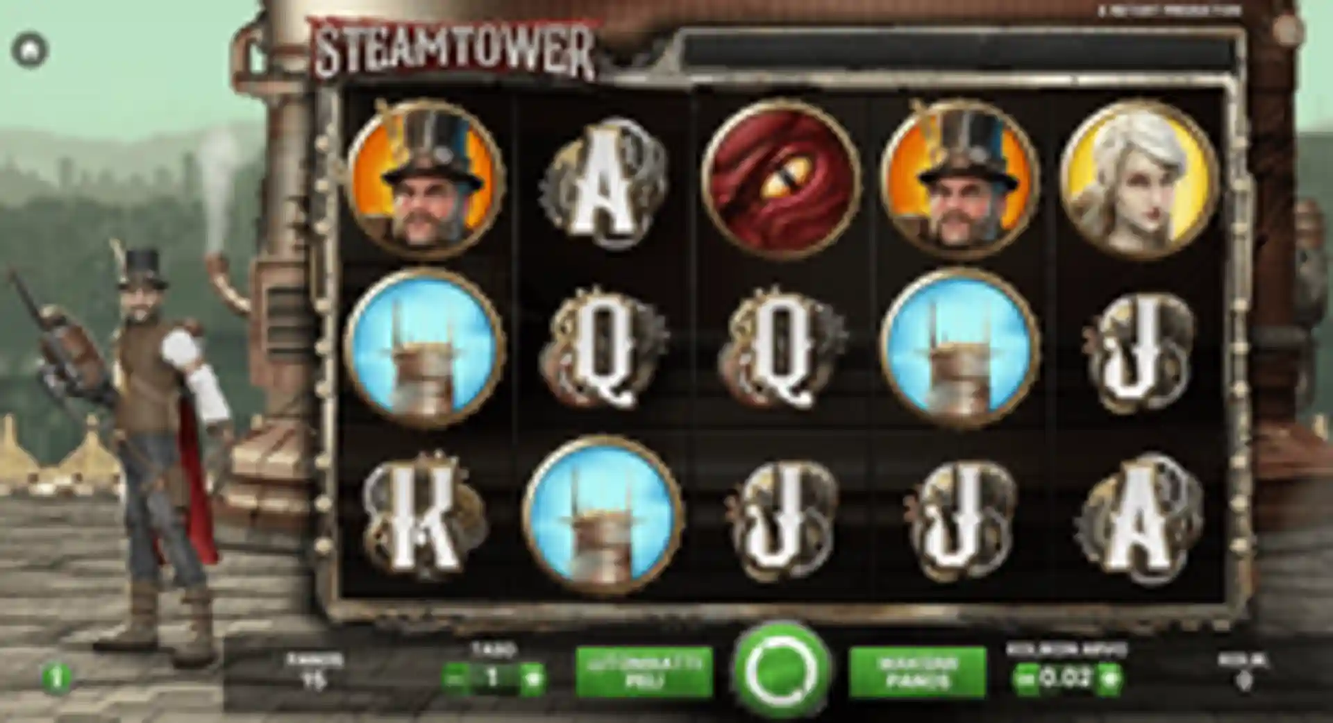 Steam Tower gameplay