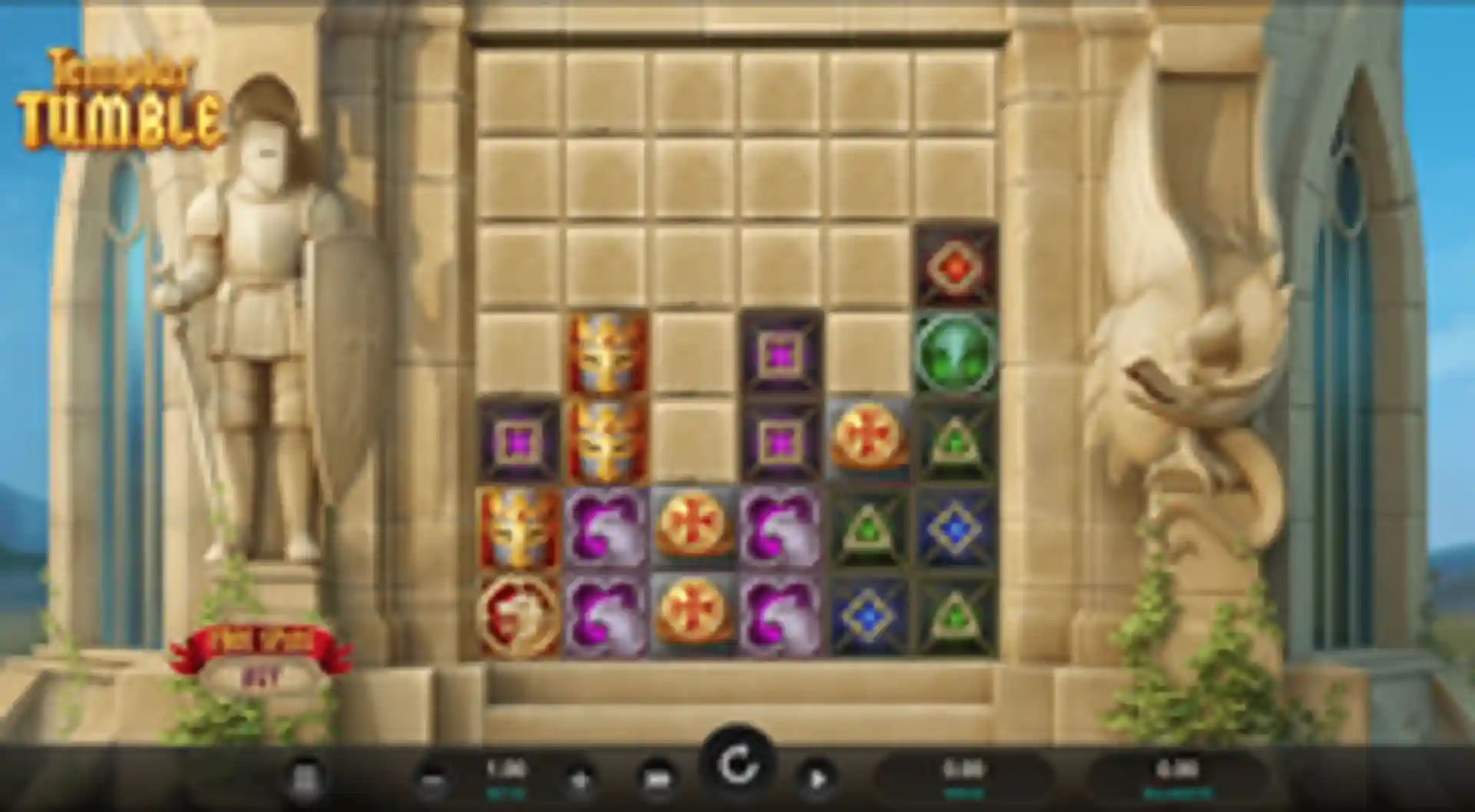 Templar Tumble gameplay