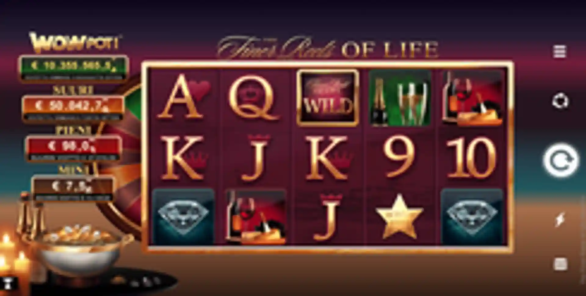 The Finer Reels of Life WOWPOT gameplay