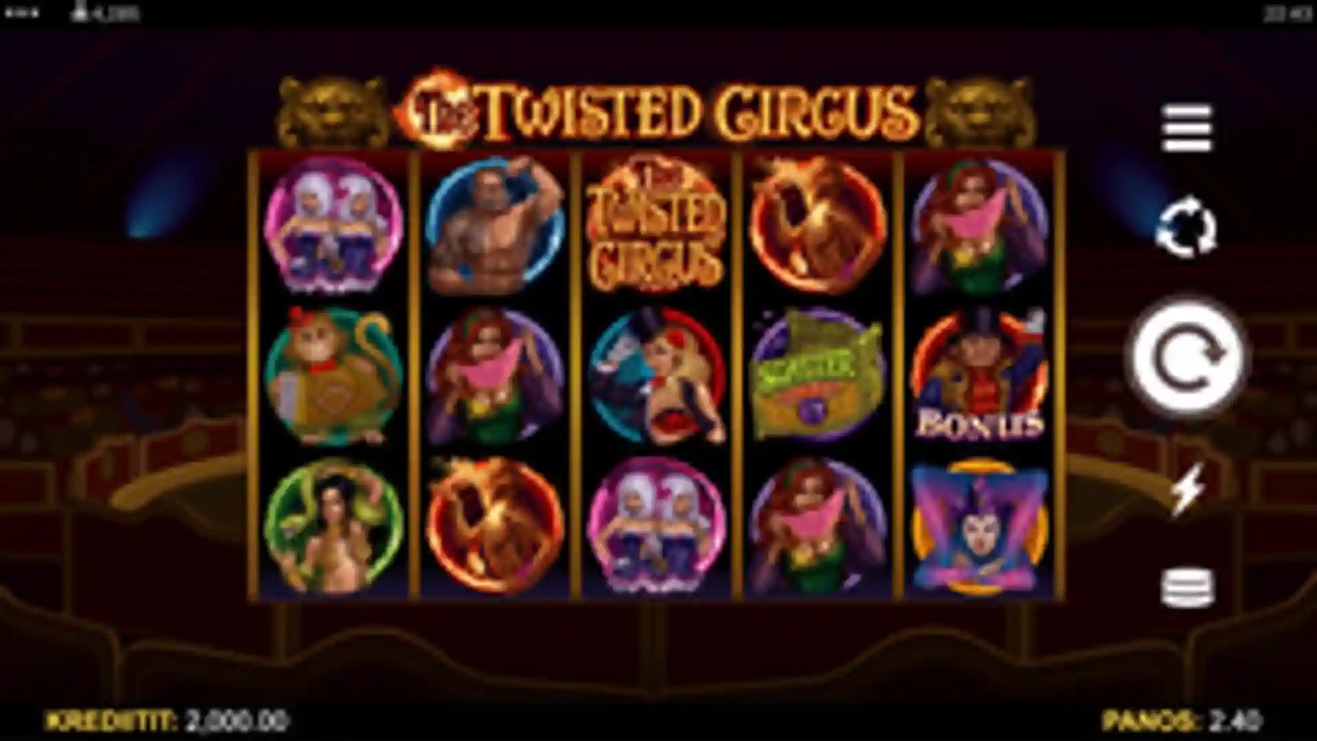 Twisted Circus Gameplay