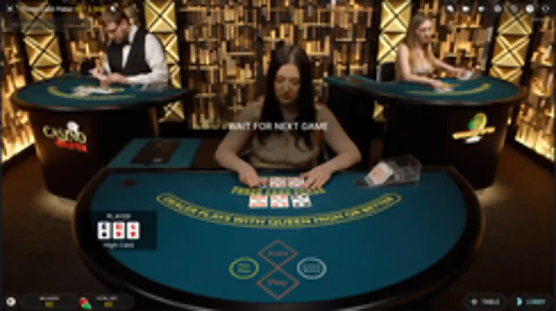 Three Card Poker gameplay