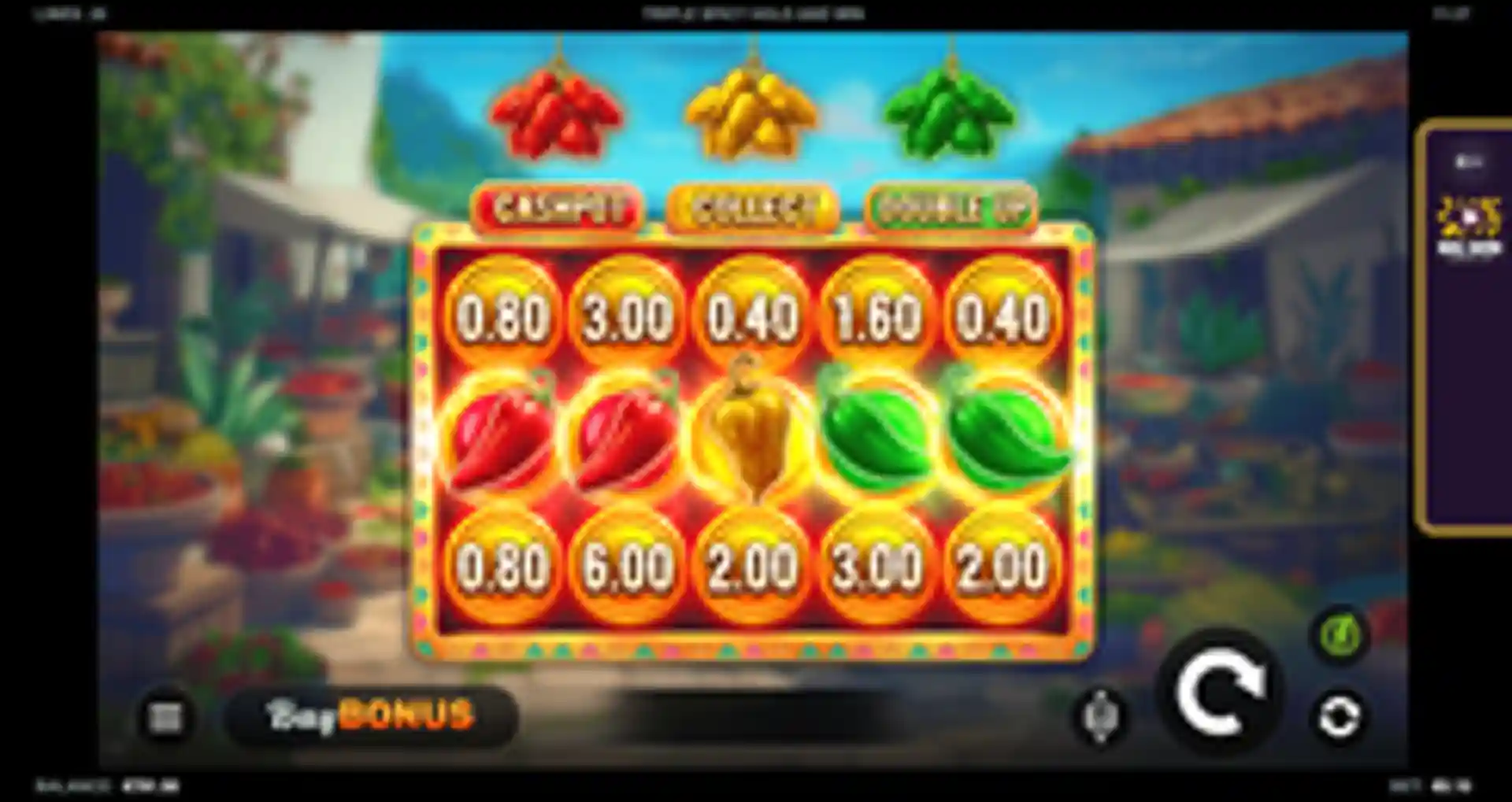 Triple Spicy Hold and Win