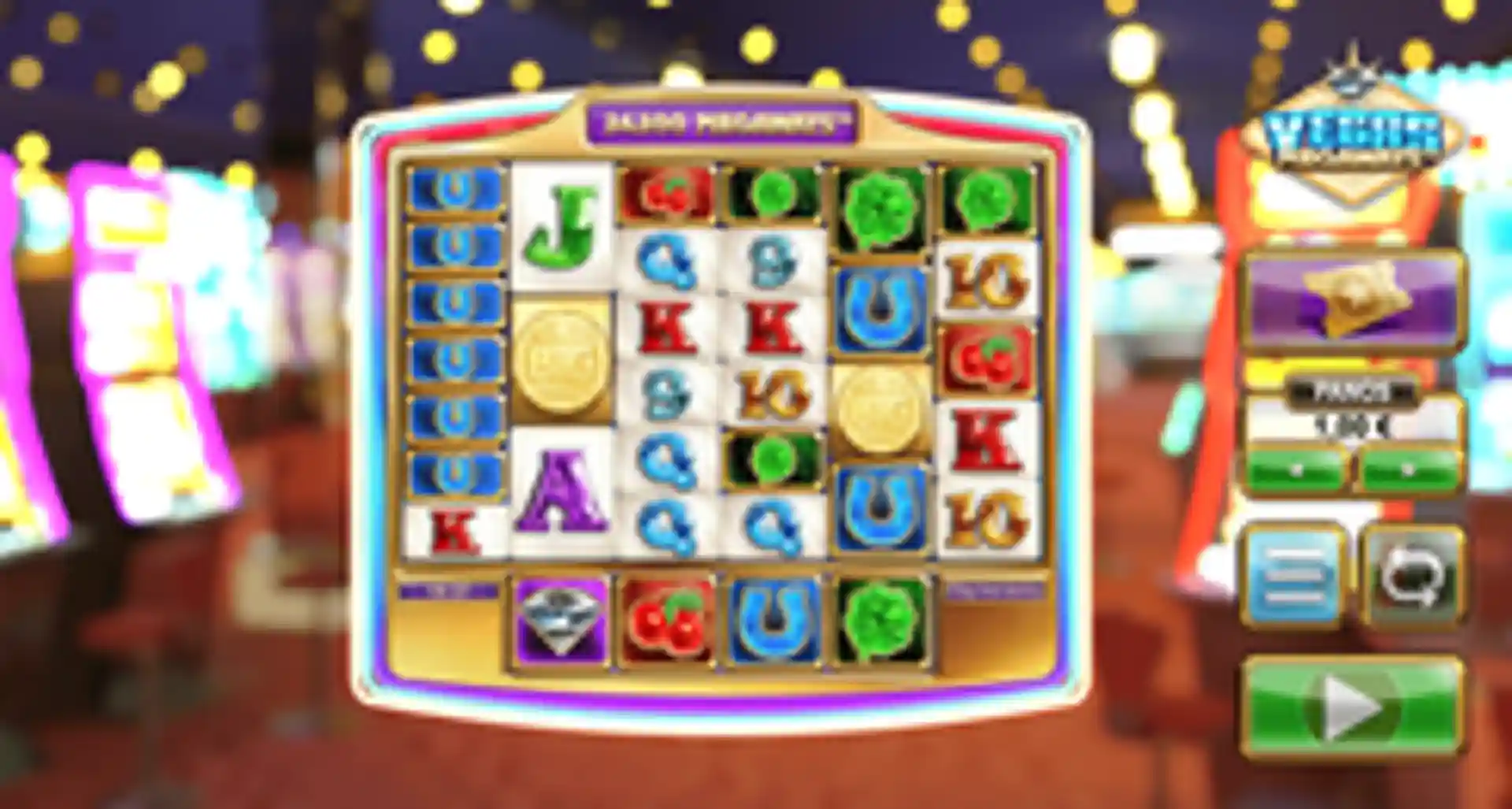 Vegas Megaways gameplay